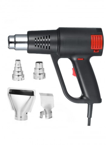 Electric Hot Air Gun Black 27.5 x 7.5 x 26centimeter