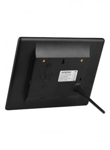 Electronic Lcd Digital Photo Frame Album Kit 9inch Black