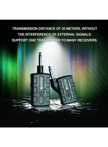 Wireless Guitar Audio Transmitter Receiver
