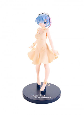 Re Zero Starting Life In Another World: Rem Premium Figure (Yellow Sapphire Version)