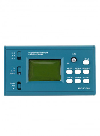 Digital Storage Oscilloscope Frequency Meter Blue/Green/White