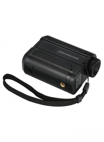 Golf Rangefinder Outdoor Handheld Laser Distance Meter Black 14.5 x 6.3centimeter