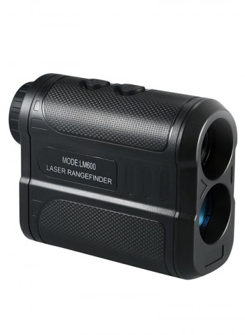 Golf Rangefinder Outdoor Handheld Laser Distance Meter Black 14.5 x 6.3centimeter