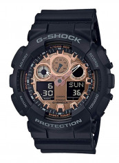 Men's Silicone Analog Wrist Watch GA-100MMC-1AER