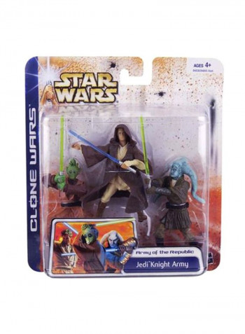 Pack Of 3 Jedi Knight Army Action Figures Set