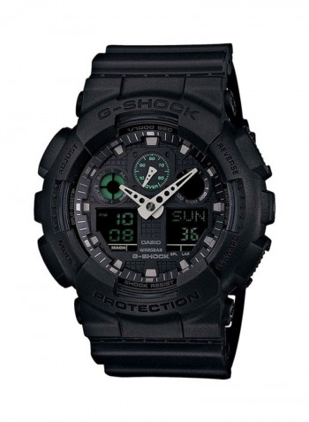 Men's Water Resistant Analog/Digital Watch GA100MB-1A