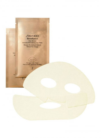 Pack Of 8 Benefiance Intensive Revitalizing Face Mask