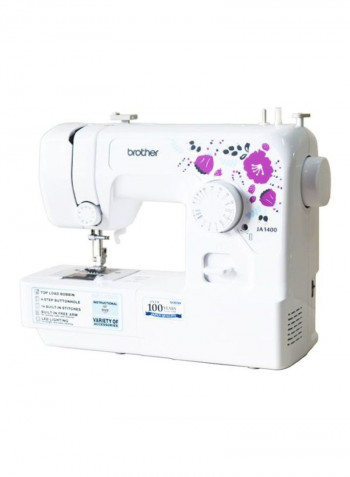 Sewing Machine White/Purple/Blue