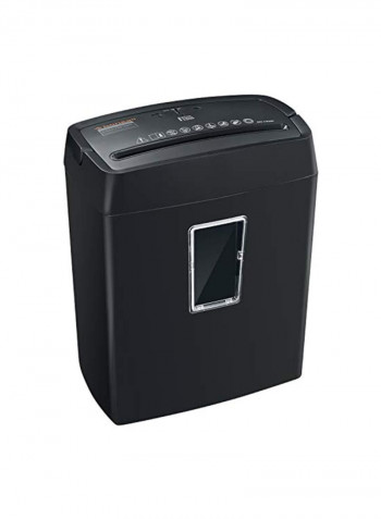 Cross-Cut Paper Shredder Black