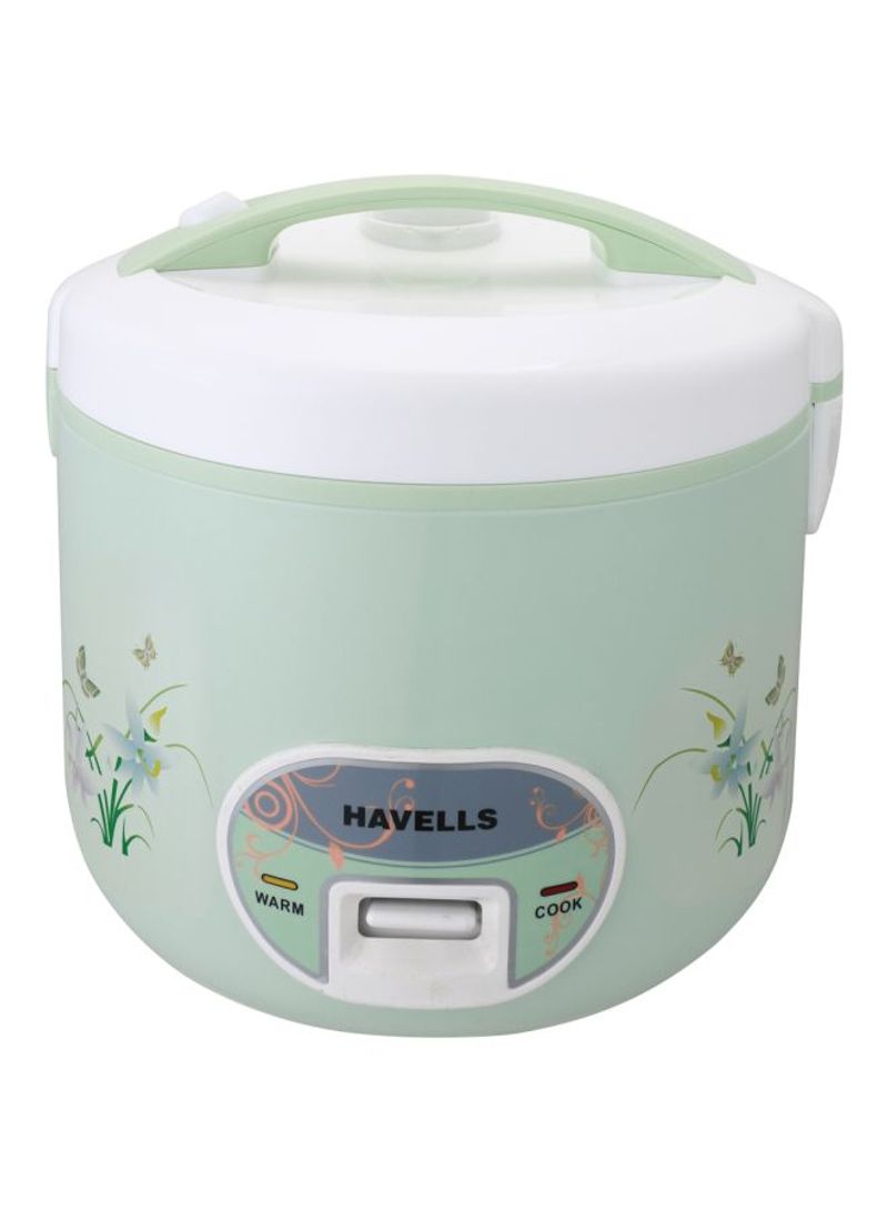 Electric Rice Cooker 2.8L 2.8 l 1000 W GHCRCBWG100 Light Green/White