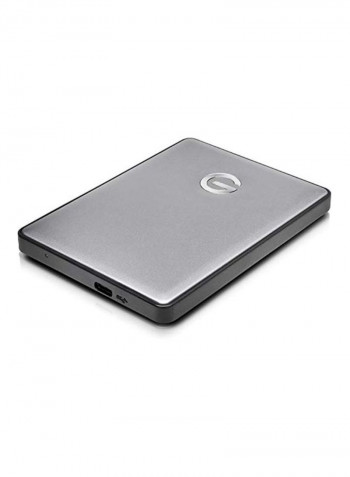 USB External Hard Drive 2TB Space Grey/Black
