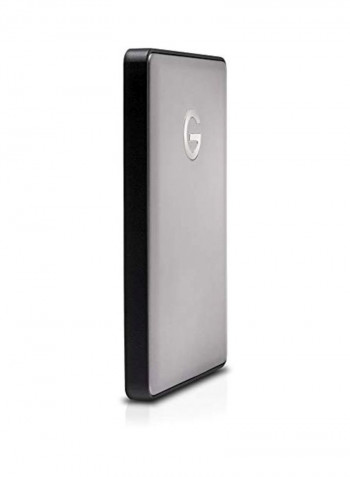 USB External Hard Drive 2TB Space Grey/Black