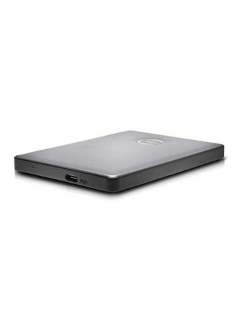 USB External Hard Drive 2TB Space Grey/Black