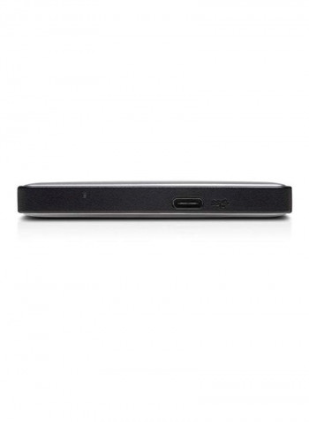 USB External Hard Drive 2TB Space Grey/Black