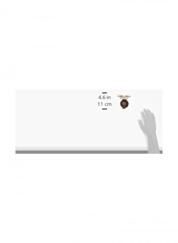 Bronze Wall Mounted Soap Dish Brown
