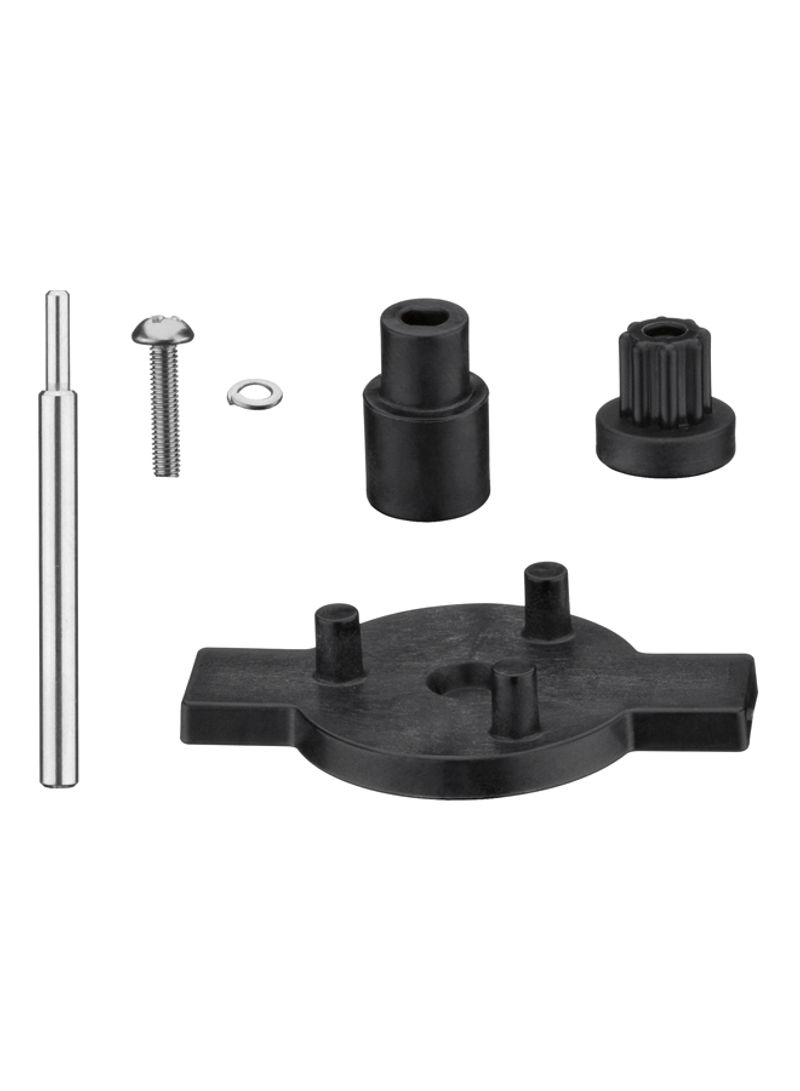 Blender Coupler Replacement Kit Black/Silver 3.3x1.4x2.3inch