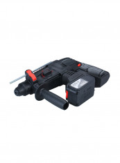 21V Brushless Heavy Duty 4 Function Rotary Hammer Drill Black 43x12x33centimeter