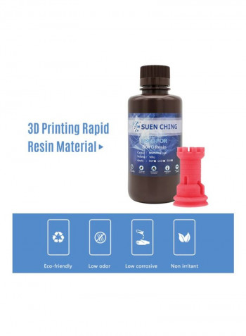 Plant-based SOYC Resin Photopolymer For UV Light Curing 3D Pinter 35ounce Macarons Red