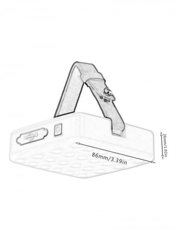 Super Bright Tent Camp Light 11 x 11 x 4.5سم