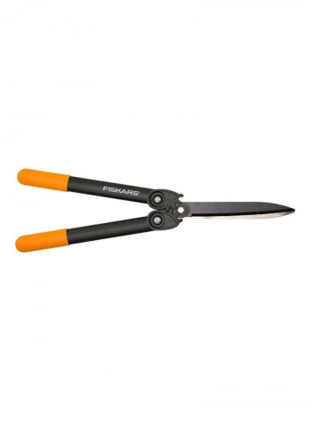 Gear Hedge Shears Silver/Black/Orange 23inch