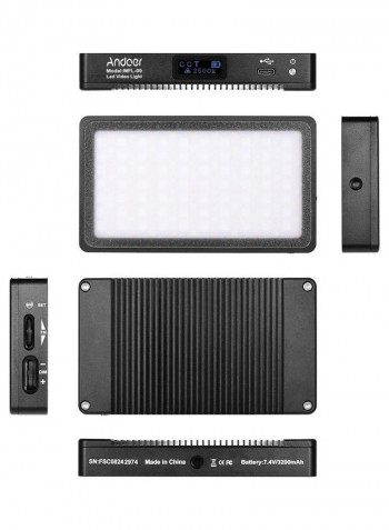 Pocket RGB LED Video Light Multicolour