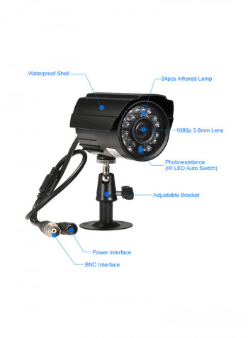 AHD IR CCTV Bullet Night Vision Camera