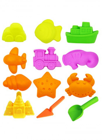 36-Piece Animal Sand Molds And Tools Kit