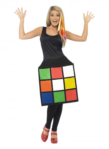 Rubik's Cube Costume M
