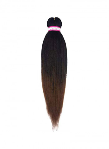 8-Piece Straight Hair Extension 1B/30 20inch