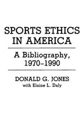 Sports Ethics In America Hardcover English by Donald Jones - 2019