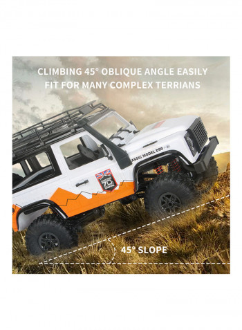 Mn-99 Rc Rock Crawler Truck Toy With Headlight For Kids 33 x 16 x 20centimeter