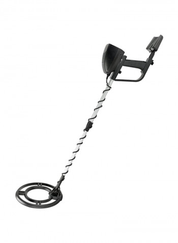 Portable LCD Display High Sensitivity Underground Metal Detector Black/Silver