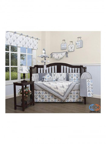 13-Piece Nursery Crib Bedding Set