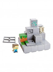 Mini Figure Mining Mountain Environment Set 3 x 6inch