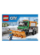 196-Piece City Snowplow Truck Building Kit 60083