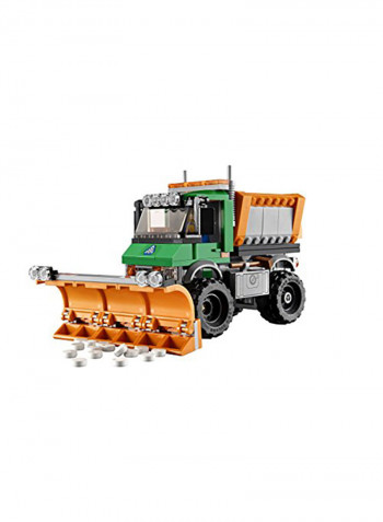 196-Piece City Snowplow Truck Building Kit 60083