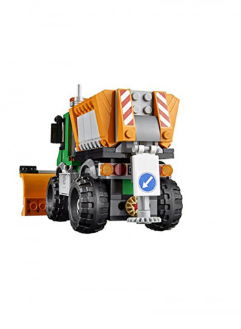 196-Piece City Snowplow Truck Building Kit 60083