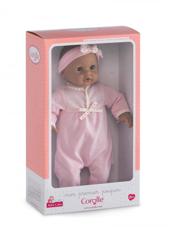 Mon Premier Poupon Bebe Calin Maria Baby Doll 12inch