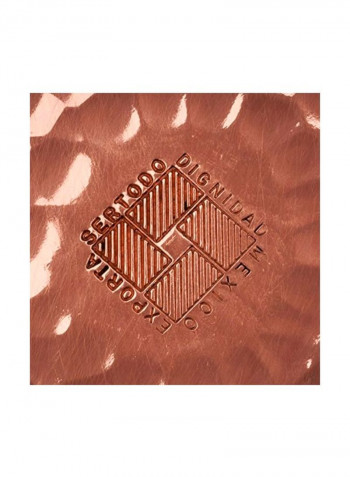 Flat Earth Copper Bowl Brown 7x2.5inch