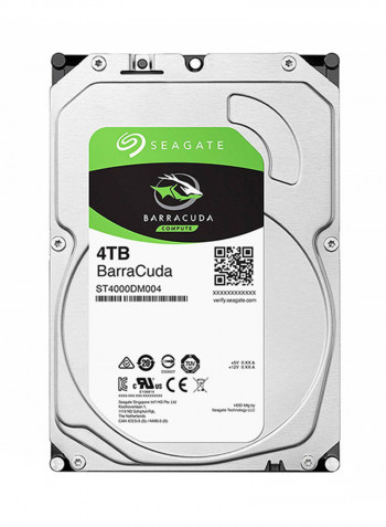 Barracuda 4Tb 256Mb Cache Sata 6.0Gb-S 3.5 Hard Drive 4TB Multicolour