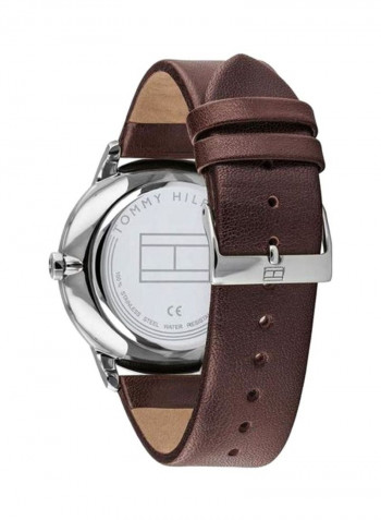 Men's Leather Chronograph Watch 1791605