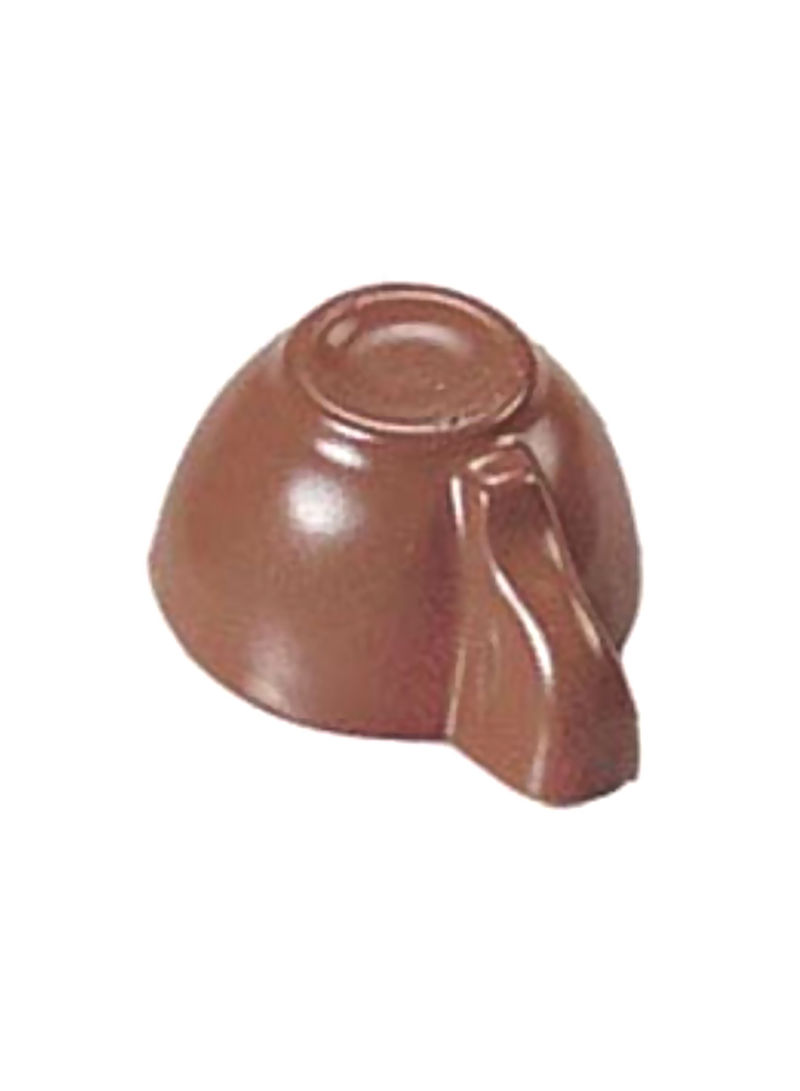 Chocolate Mold Cup Brown 26x15millimeter