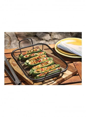 Non-Stick Roasting Pan Black 11x16.75x2inch