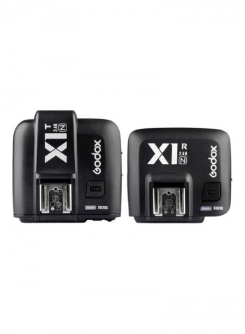 TTL Wireless Flash Trigger For Nikon DSLR Cameras Black