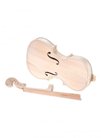 Natural Solid Wood Acoustic Violin Fiddle Kit