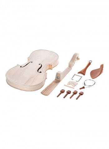 Natural Solid Wood Acoustic Violin Fiddle Kit