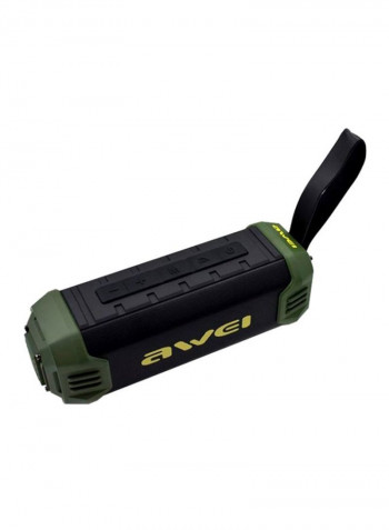 Y280 Bluetooth Speaker With Power Bank Black/Green
