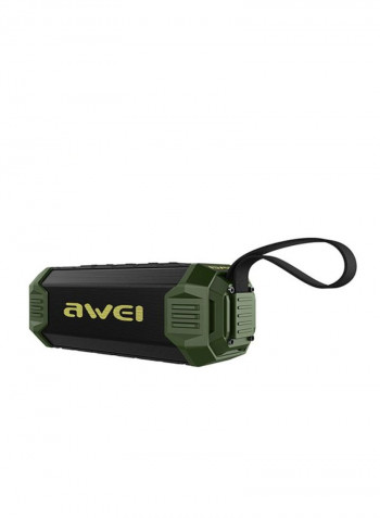 Y280 Bluetooth Speaker With Power Bank Black/Green