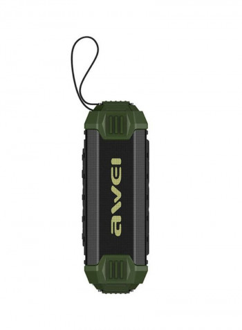 Y280 Bluetooth Speaker With Power Bank Black/Green