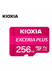 Exceria Plus Micro SDXC V30 Memory Card 256GB Pink/White